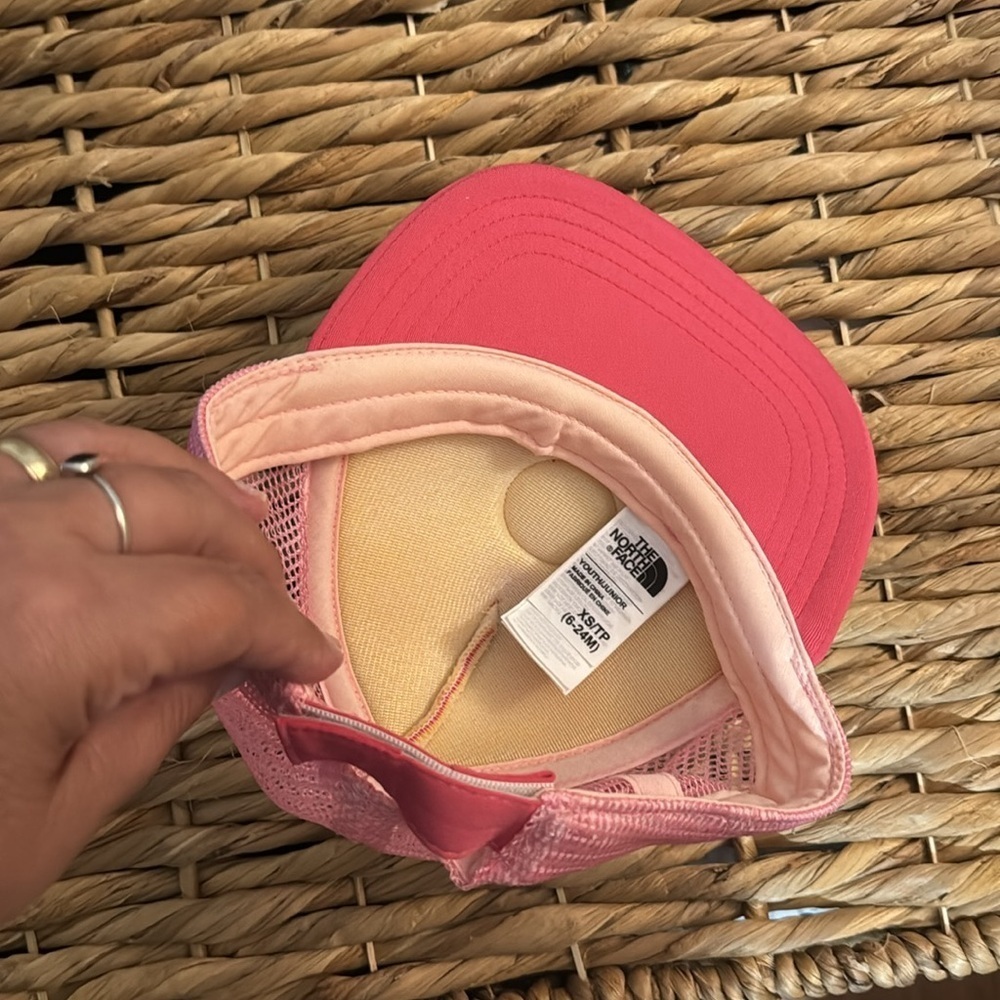 The North Face Pink Trucker Hat - Picture 3 of 3